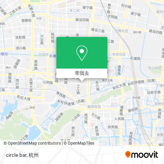 circle bar地图