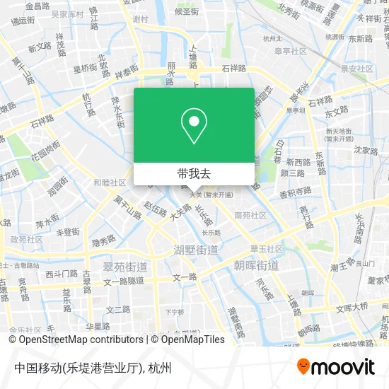 中国移动(乐堤港营业厅)地图