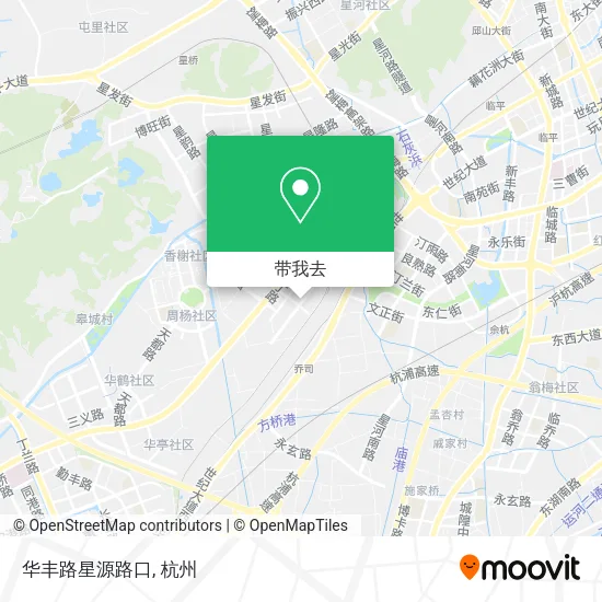 华丰路星源路口地图