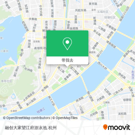融创大家望江府游泳池地图