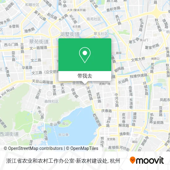 浙江省农业和农村工作办公室-新农村建设处地图