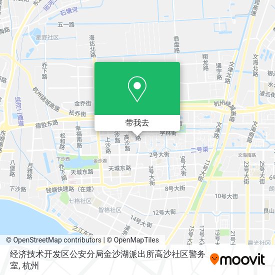 经济技术开发区公安分局金沙湖派出所高沙社区警务室地图