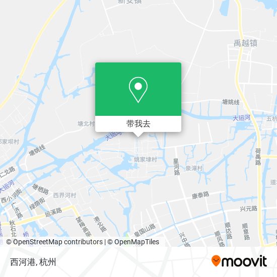 西河港地图