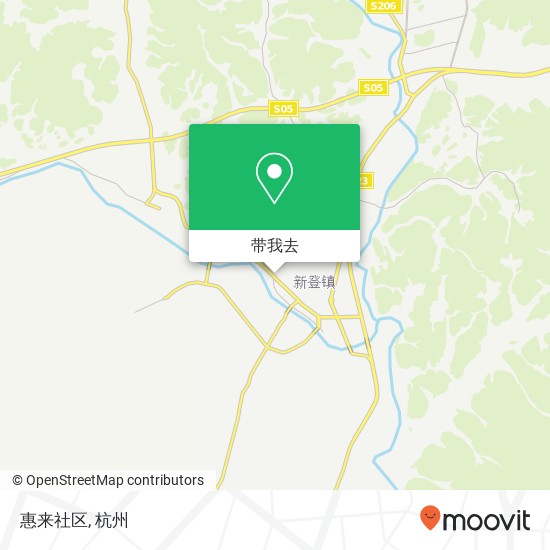 惠来社区地图