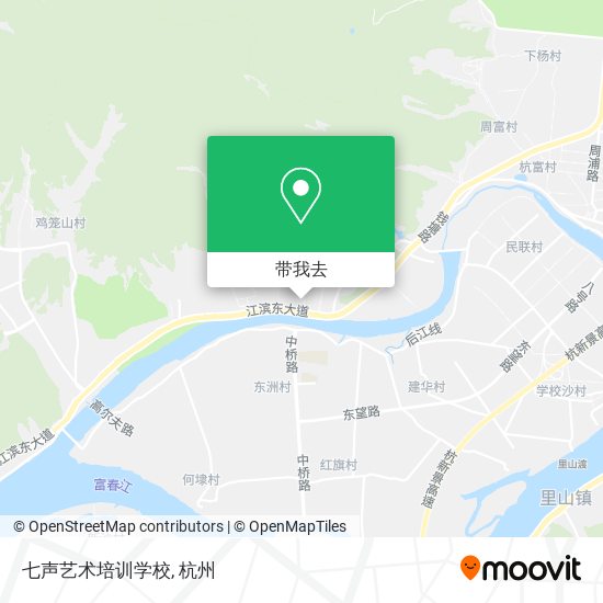 七声艺术培训学校地图