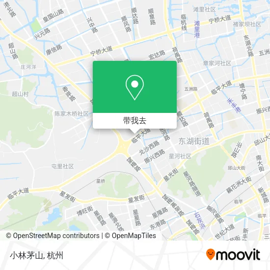 小林茅山地图