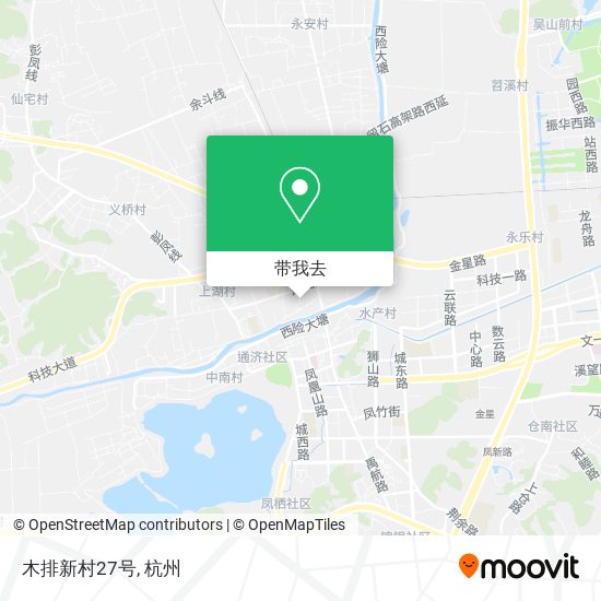 木排新村27号地图