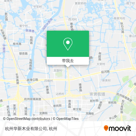 杭州华新木业有限公司地图