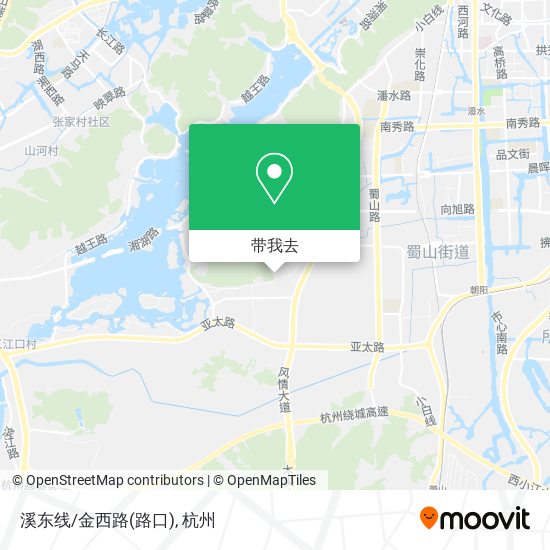 溪东线/金西路(路口)地图