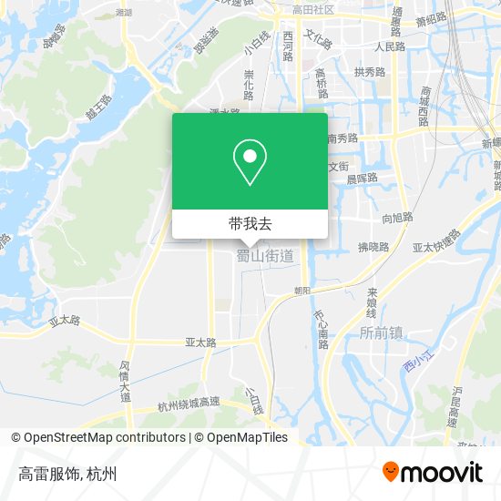 高雷服饰地图