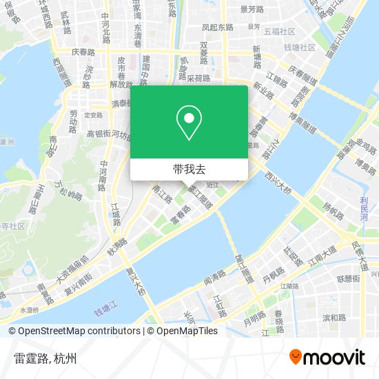 雷霆路地图