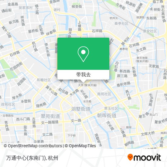 万通中心(东南门)地图