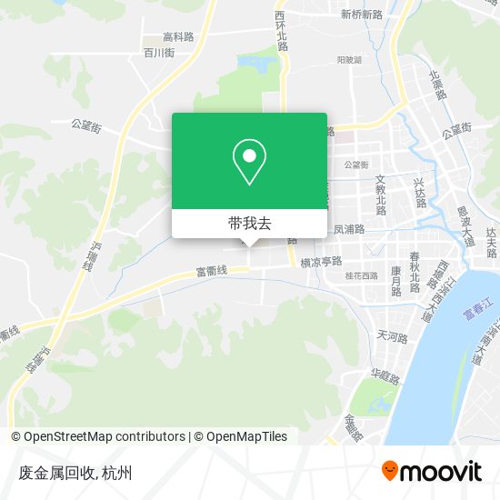 废金属回收地图