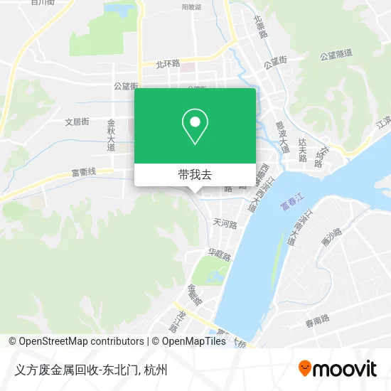 义方废金属回收-东北门地图