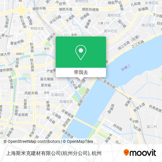 上海斯米克建材有限公司(杭州分公司)地图