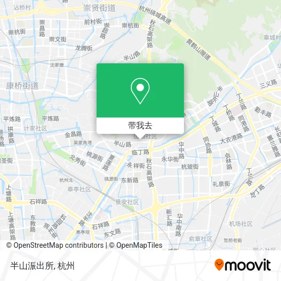 半山浱出所地图