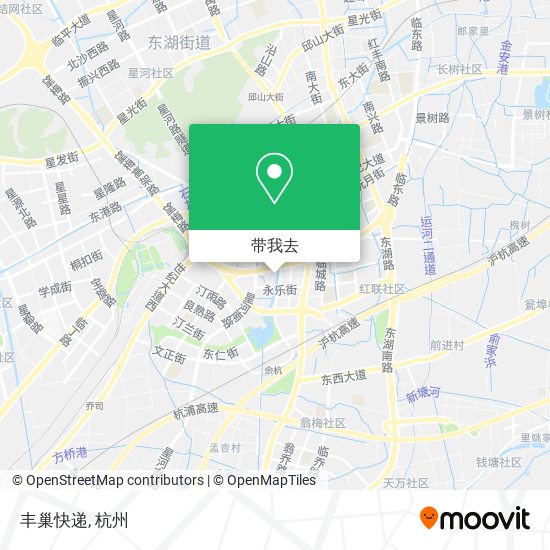 丰巢快递地图