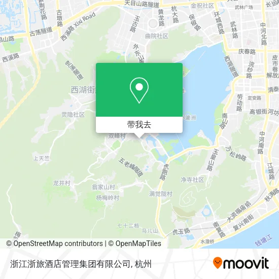 浙江浙旅酒店管理集团有限公司地图