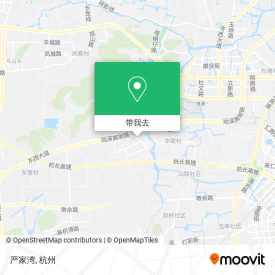 严家湾地图