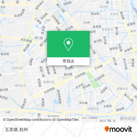 五里塘地图