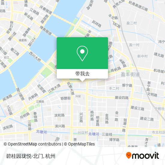 碧桂园珑悦-北门地图