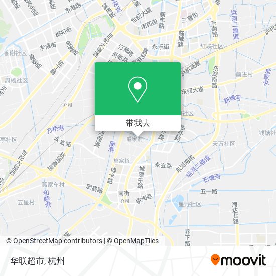 华联超市地图