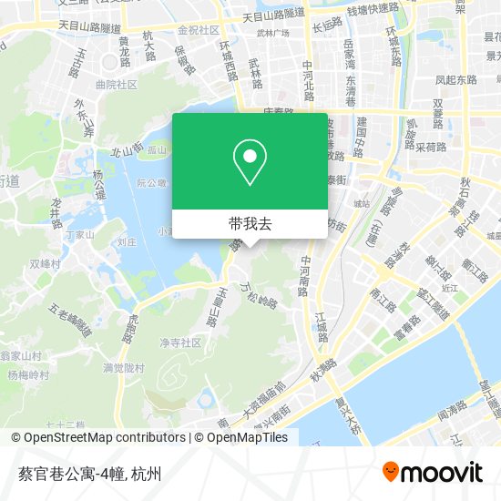 蔡官巷公寓-4幢地图