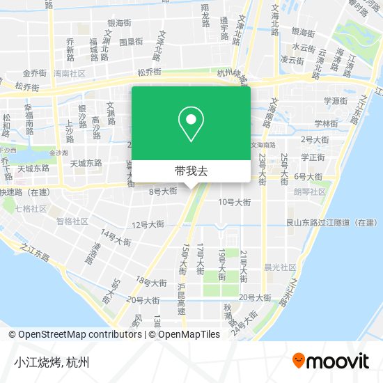 小江烧烤地图
