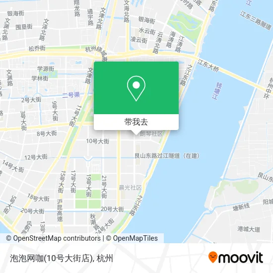 泡泡网咖(10号大街店)地图