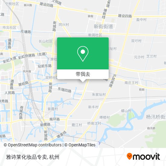 雅诗莱化妆品专卖地图