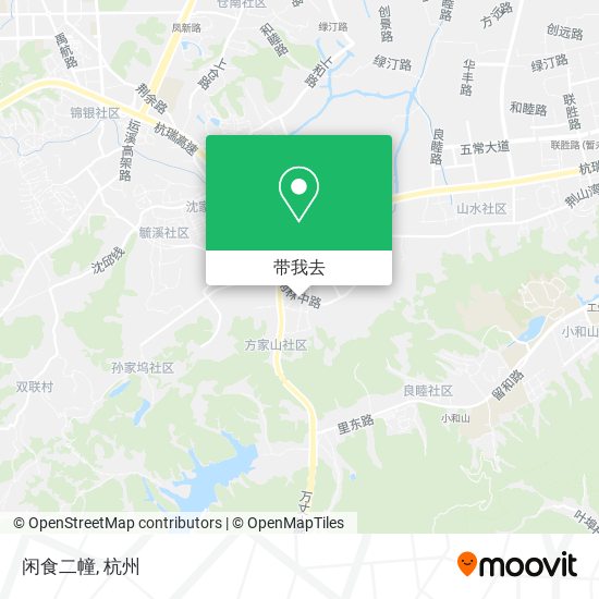 闲食二幢地图