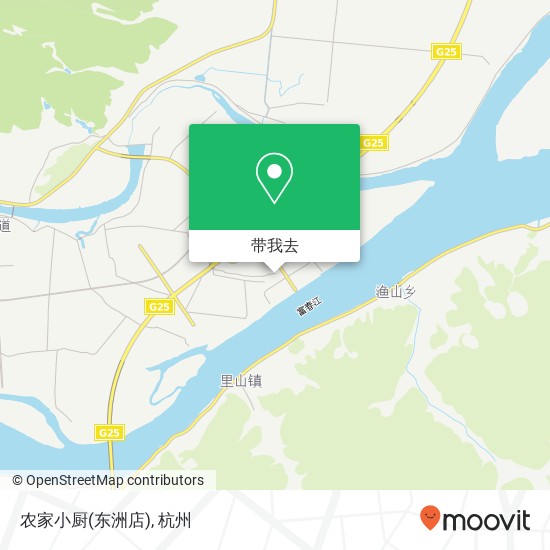 农家小厨(东洲店)地图