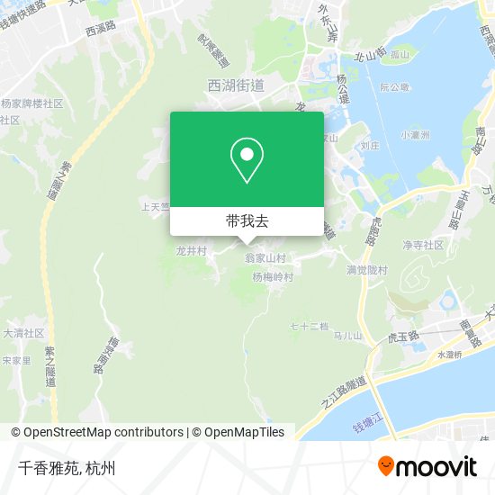 千香雅苑地图