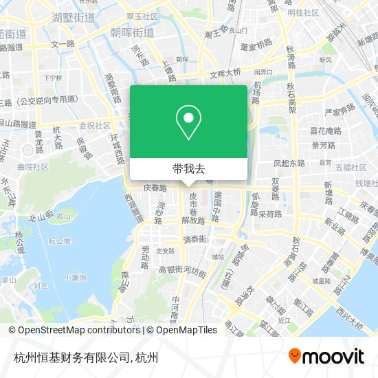 杭州恒基财务有限公司地图