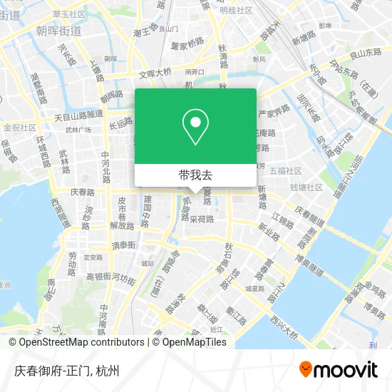 庆春御府-正门地图