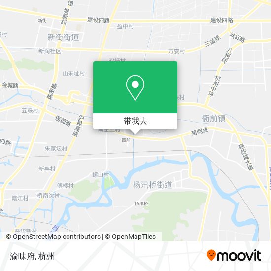 渝味府地图