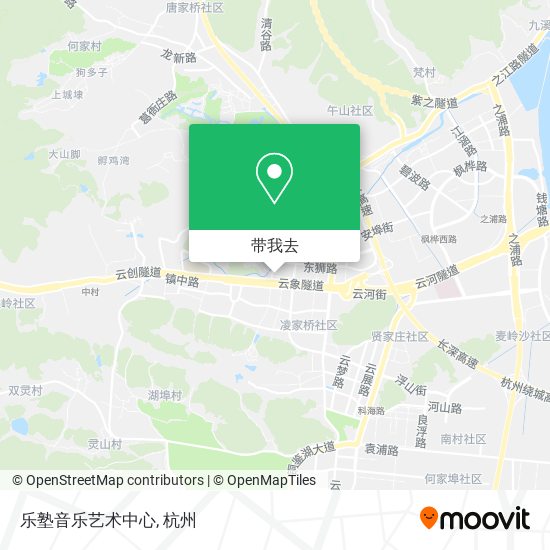 乐塾音乐艺术中心地图