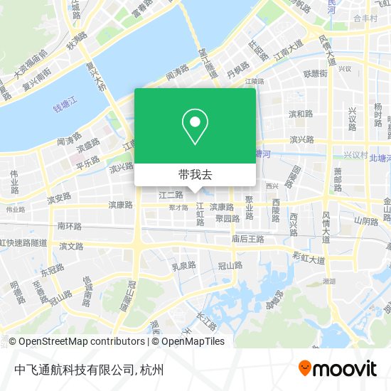 中飞通航科技有限公司地图
