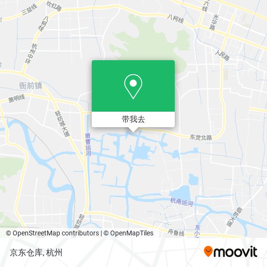 京东仓库地图