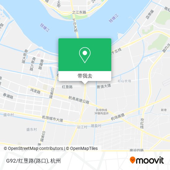 G92/红垦路(路口)地图