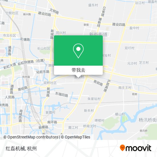 红磊机械地图