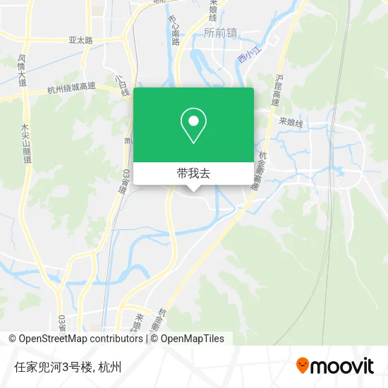 任家兜河3号楼地图