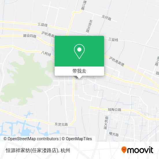 恒源祥家纺(任家溇路店)地图