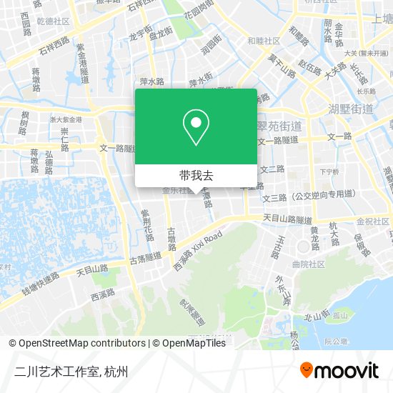 二川艺术工作室地图