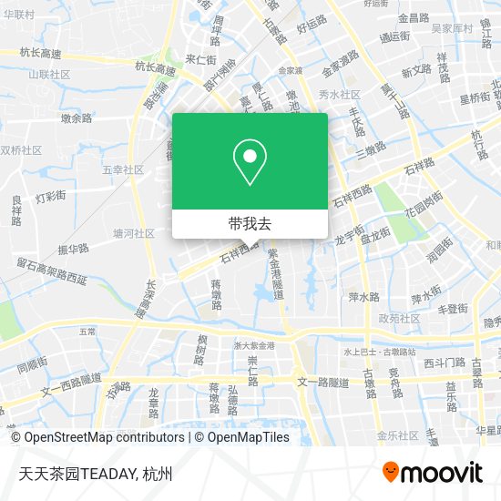 天天茶园TEADAY地图