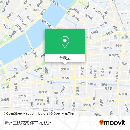新州三秋花苑-停车场地图