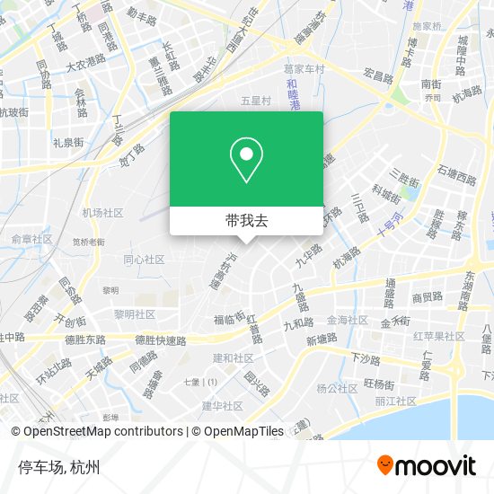 停车场地图