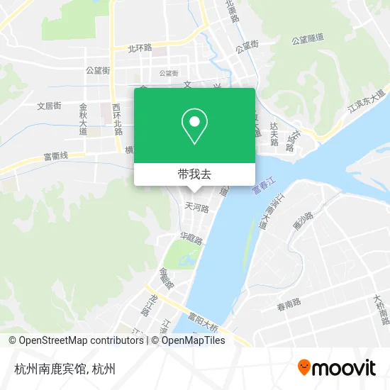 杭州南鹿宾馆地图