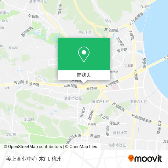 美上商业中心-东门地图