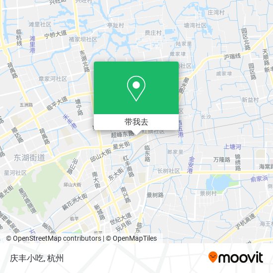 庆丰小吃地图